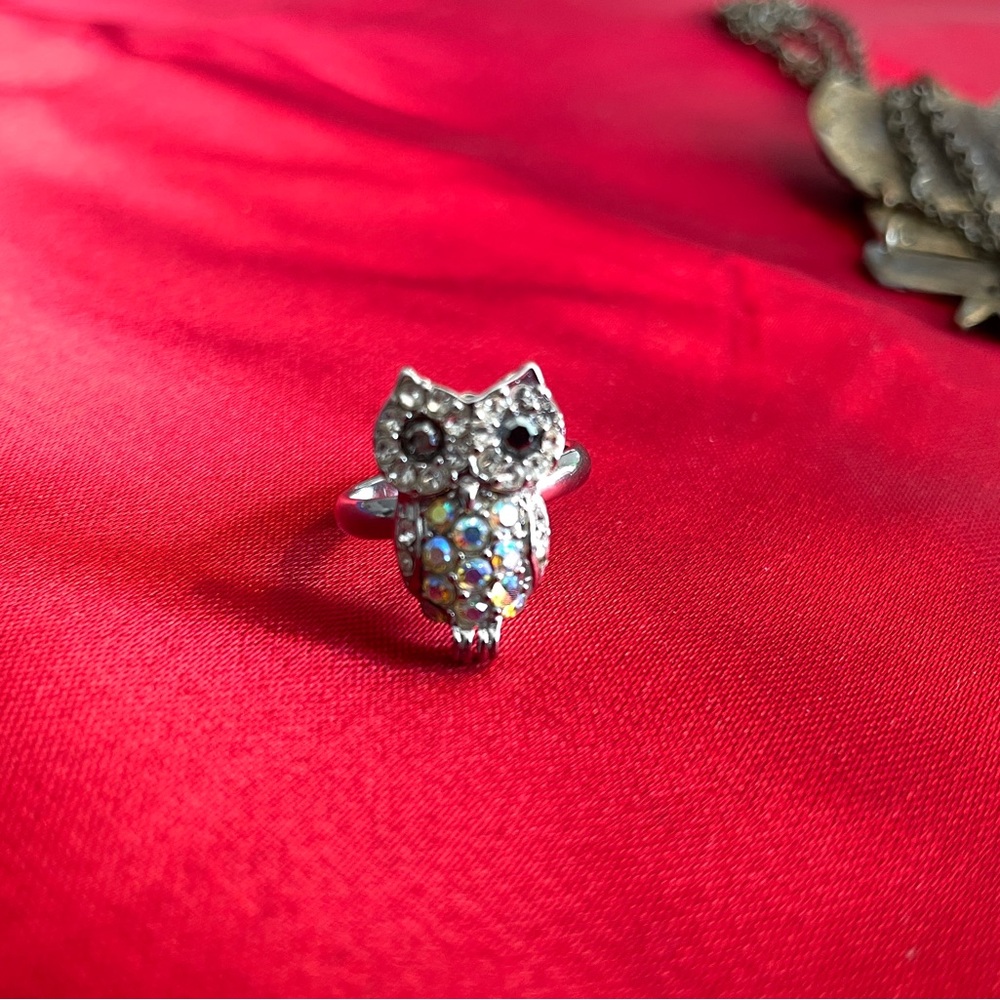 Owl Necklace & Ring - Picture 5 of 8